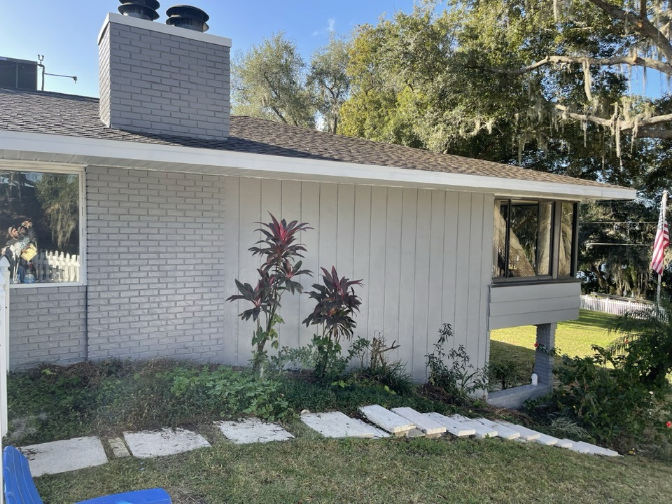Paver patio with fire pit